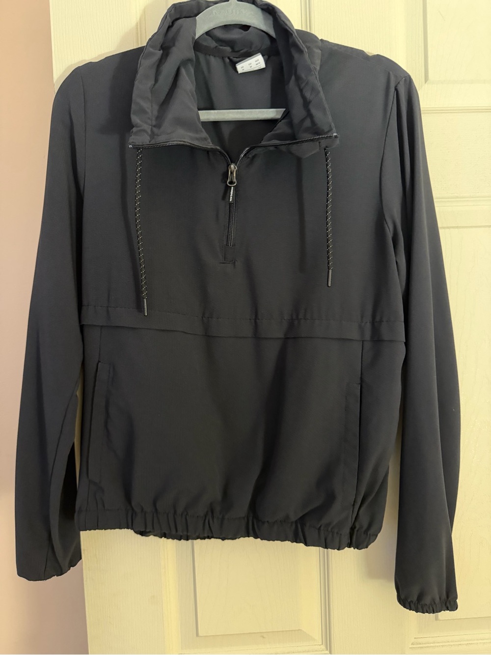 New Balance Women's Black Pullover Anorak Jacket